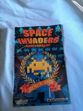 Space Invaders Anniversary PS2 Pal España