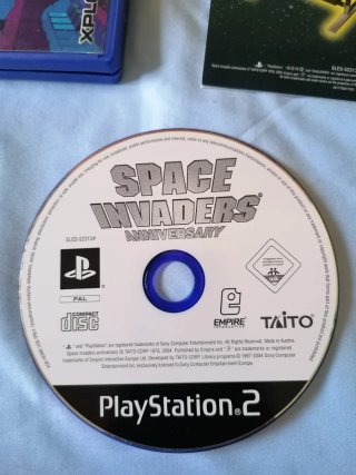Space Invaders Anniversary PS2 Pal España