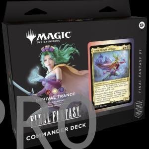 Final Fantasy: Mazo de Commander Trance del Resurgir (Inglés). Magic The Gathering