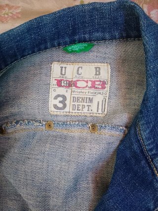 Giacca Jeans Benetton Vintage Anni '90 large