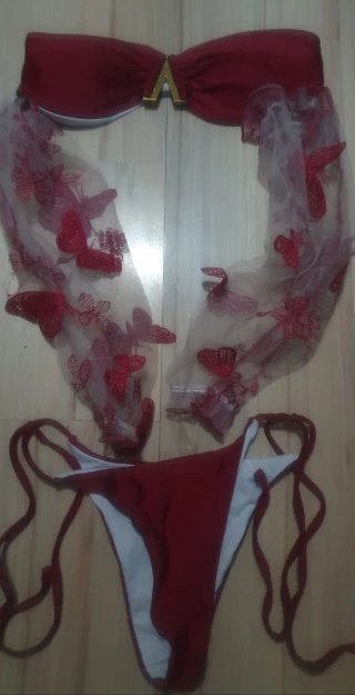 Bikini Transparente Talla M