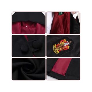- Disfraz Gryffindor túnica capa corbata