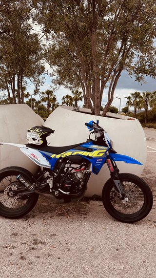 Sherco RS SM Supermotard Azul y Blanco