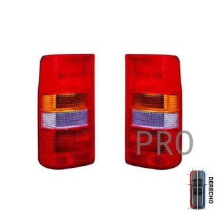 Piloto Trasero Sin Portalámparas Ambar Blanco Rojo - Derecho - Citroën CITROEN JUMPY (1995-2003)