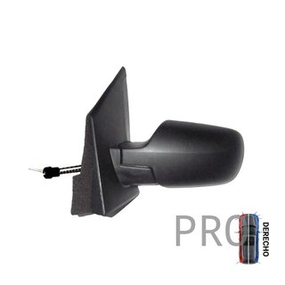 Espejo Completo Mecánico Convexo - Derecho - Ford Fiesta (2002-2005)
