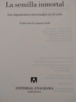 Libro Cine La Semilla Inmortal J. Balló y X. Pérez