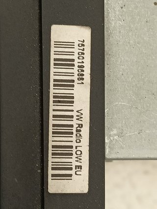SISTEMA AUDIO / RADIO CD VOLKSWAGEN PASSAT BERLIN
