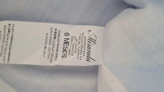 Conjunto bebé vestido y braguita estrellas 6 meses