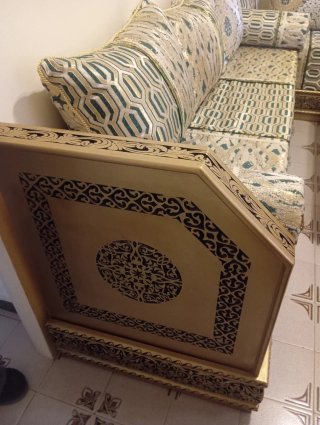 Sofá modular estilo marroquí. Con messa