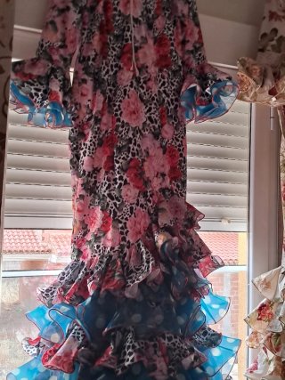Lote 2 vestidos flamenca volantes