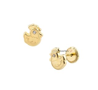 pendientes oro 18k