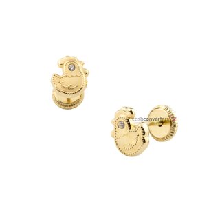 pendientes oro 18k