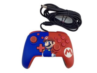 mando pro controller pdp faceoff deluxe+ mario edition