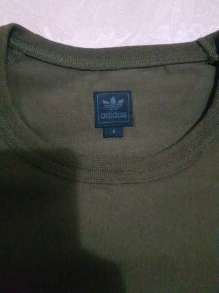 Maglietta Adidas verde kaki originale