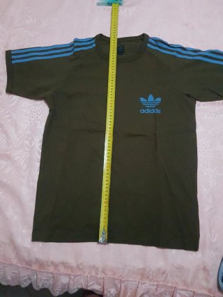 Maglietta Adidas verde kaki originale