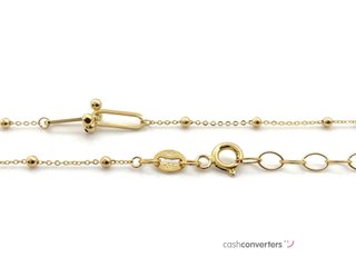 gargantilla oro 18k 22cm