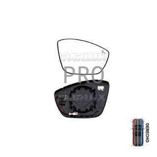 Cristal+Base Convexo Térmico Con Side Assist 4 Pines - Derecho - Citroën CITROEN C3 (2016 en adelante)