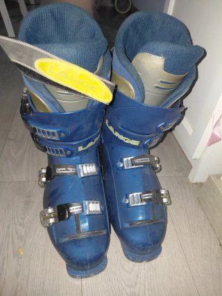 Botas de esquí Lange Talla 44-45 Azul/Dorado