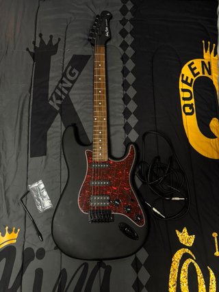 Guitarra Eléctrica Negra