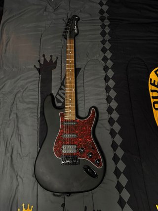 Guitarra Eléctrica Negra