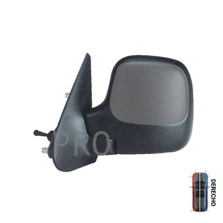 Espejo Completo Mecánico Convexo Imprimado - Derecho - Citroën CITROEN Berlingo (1996-2008)