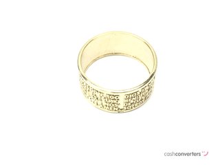 anillo oro 18k