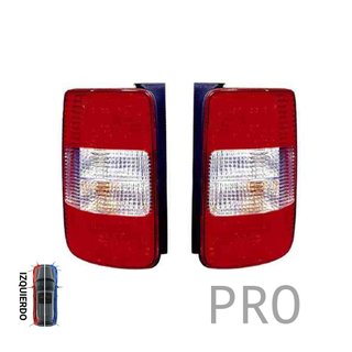 Piloto Trasero Sin Portalámparas Blanco Rojo - Izquierdo - Volkswagen VW CADDY 1P & 2P (2004-2009)