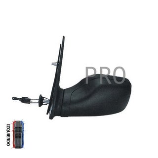 Espejo Completo Mecánico Plano - Izquierdo - Peugeot 106 (1991-1993)