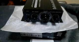 Mini Amplificador AK160BT Bluetooth 20Wx2 + Fuente