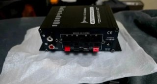 Mini Amplificador AK160BT Bluetooth 20Wx2 + Fuente