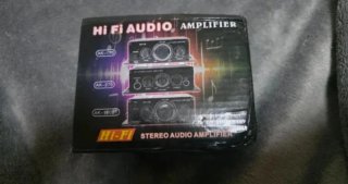 Mini Amplificador AK160BT Bluetooth 20Wx2 + Fuente