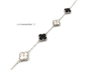 pulsera plata 925mm con piedra con cuarzo