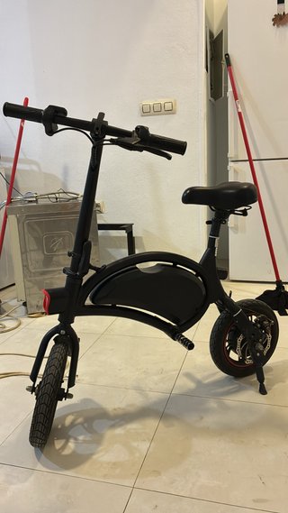 Patinete Eléctrico Plegable Negro