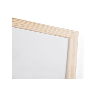 Bi-Office Budget pizarra blanca marco madera 60x40