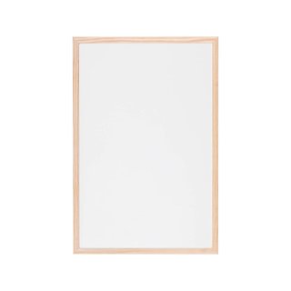 Bi-Office Budget pizarra blanca marco madera 60x40