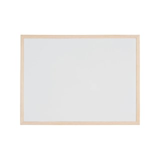 Bi-Office Budget pizarra blanca marco madera 60x40