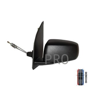 Espejo Completo Mecánico Convexo - Derecho - Fiat Panda (2003-2009)