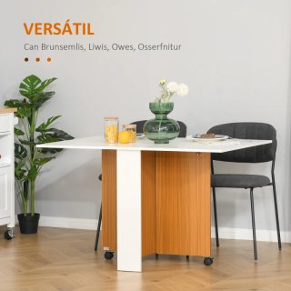 Mesa comedor plegable