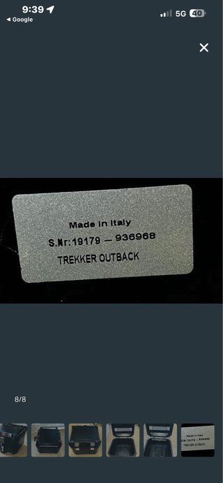 Baúl GIVI Trekker Outback 42 litros