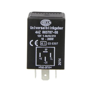 HELLA 4AZ 003 787-081 unidad intermitencia 12V 4