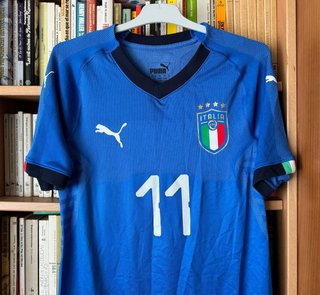 Camiseta Italia Match Worn Puma 2018/2019