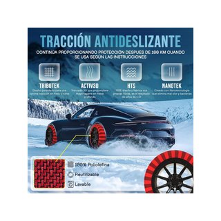 ISSE T-70 cadenas nieve coche antideslizantes