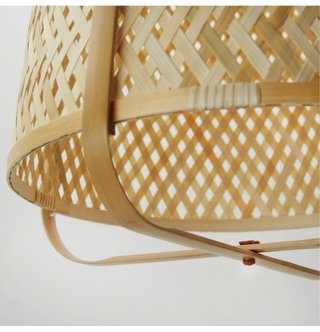 Lámpara de techo bambú KNIXHULT IKEA
