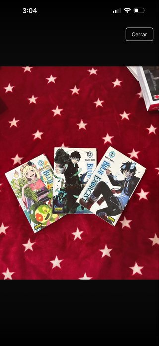 Blue Exorcist 01, 02 y 03