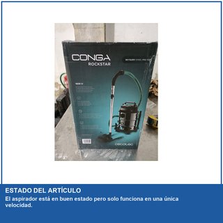 - Cecotec Conga Rockstar Wet & Dry Steel Pro