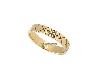 alianza oro 18k