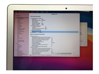 portatil apple apple macbook air core i5 1.8 13 (2017) (a1466)