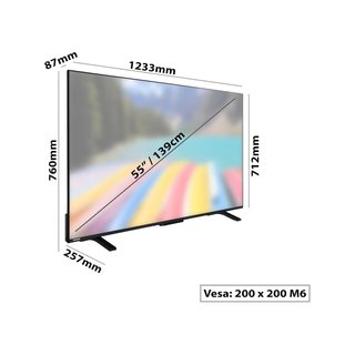 - Toshiba 55UV2363DG Smart TV 4K UltraHD HDR 55"