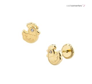 pendientes oro 18k