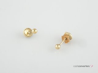 pendientes oro 18k